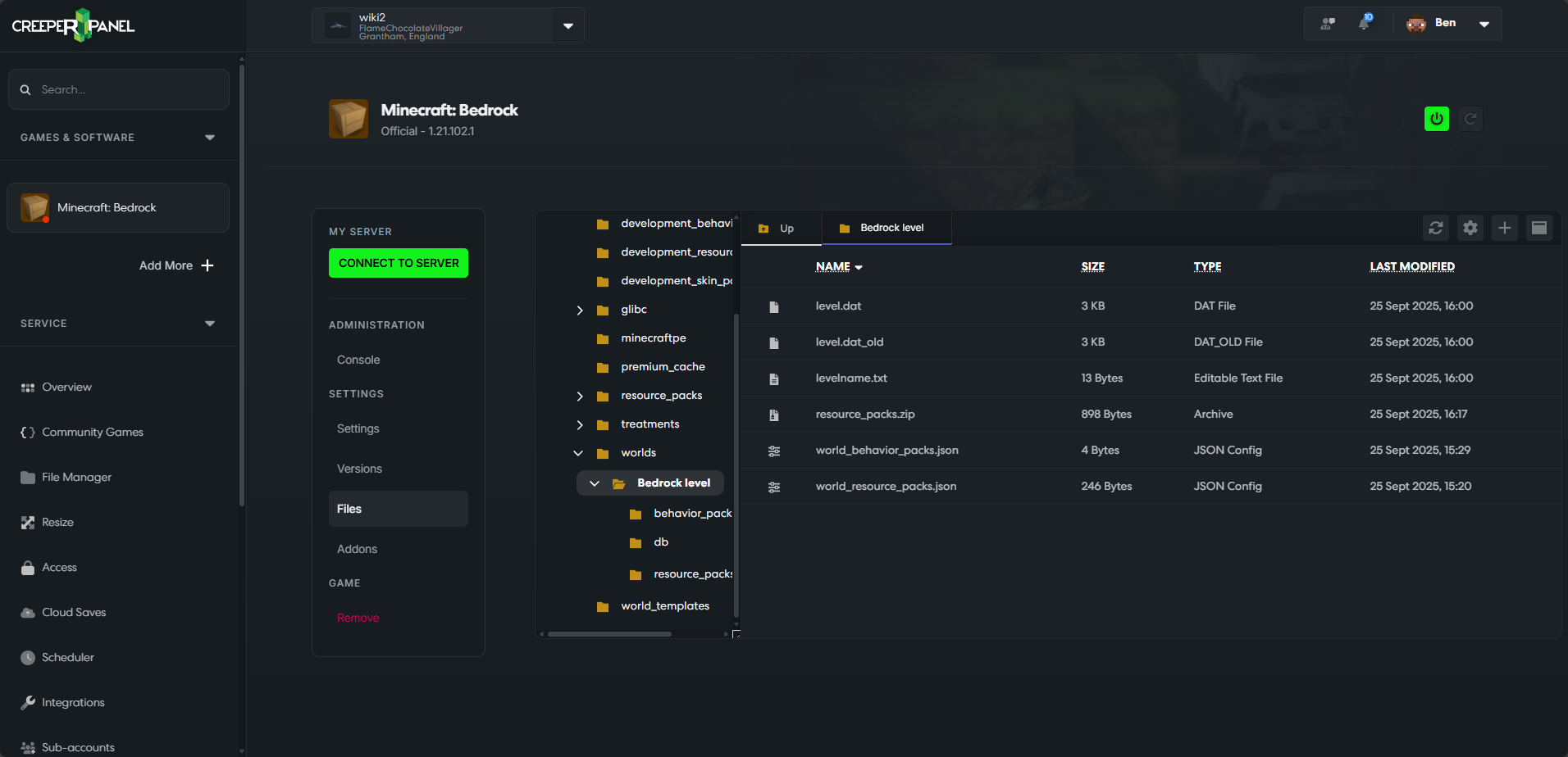 Minecraft Bedrock Import Packs