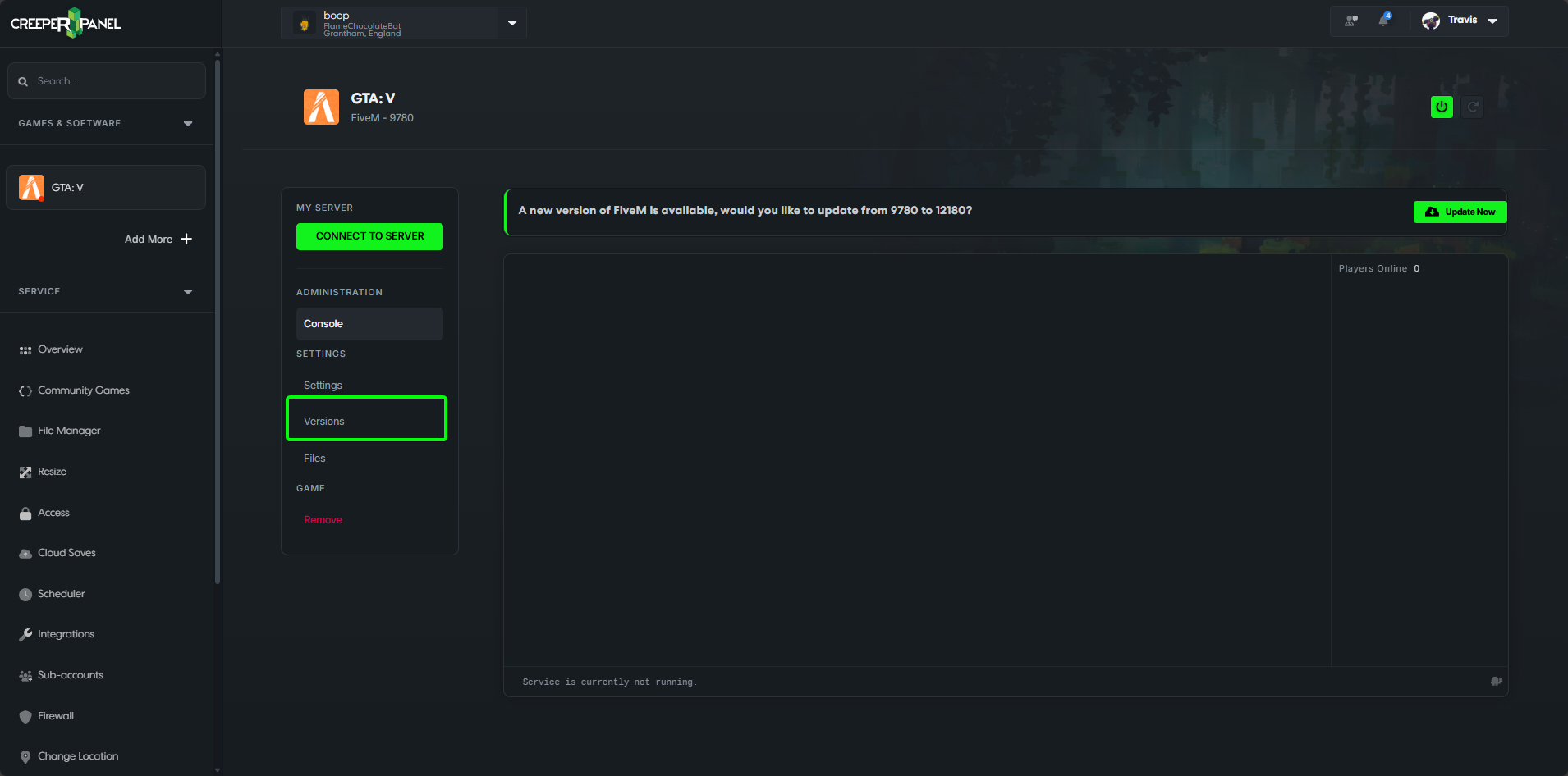 Docs Version Dropdown